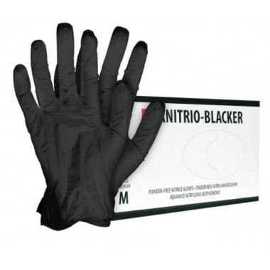 RĘKAWICE NITRYLOWE RNITRIO-BLACKER XL