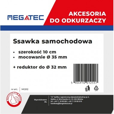 SSAWKA SAMOCHODOWA MEGATEC MGS12